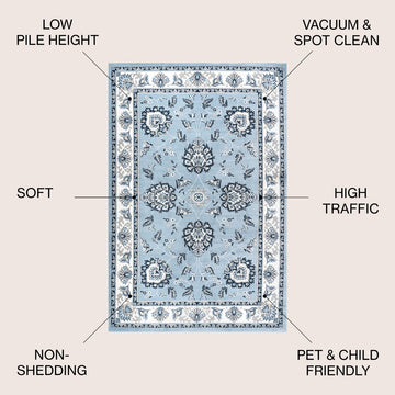 Cherie French Cottage Area Rug